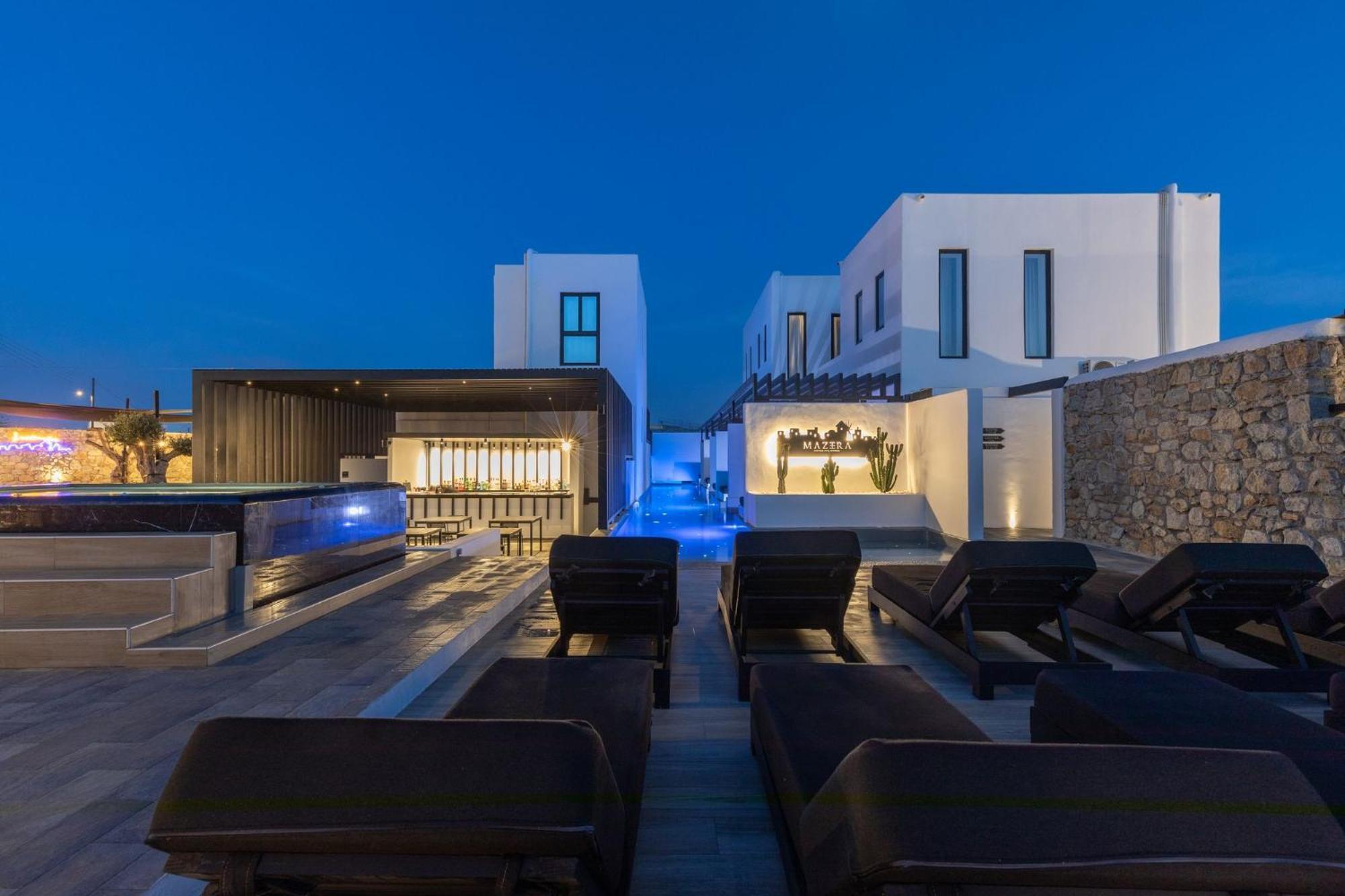 Mazera Boutique Hotel Mykonos Town Kültér fotó